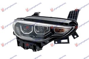 FAR ELEKTRICNI SIVI (H7/H7) SA LED DNEVNIM SVETLOM (MARELLI) DESNO
