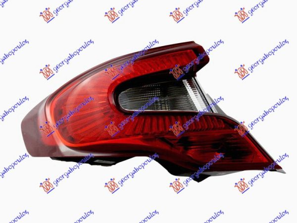 STOP LAMPA KOMPLET SPOLJASNJA (SEDAN) (TURSKA) LEVO