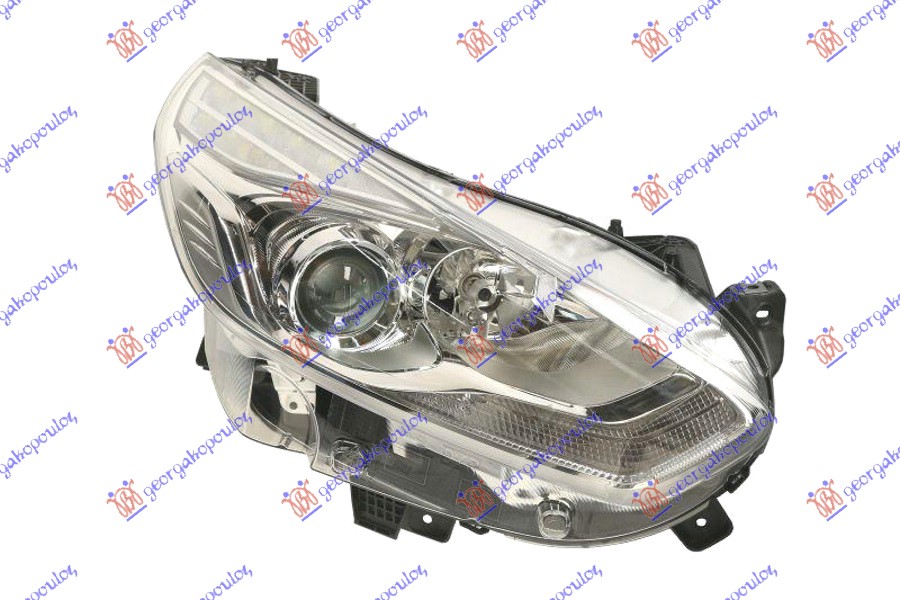 HEAD LAMP ELECTRICAL W/LED DRL (VALEO)