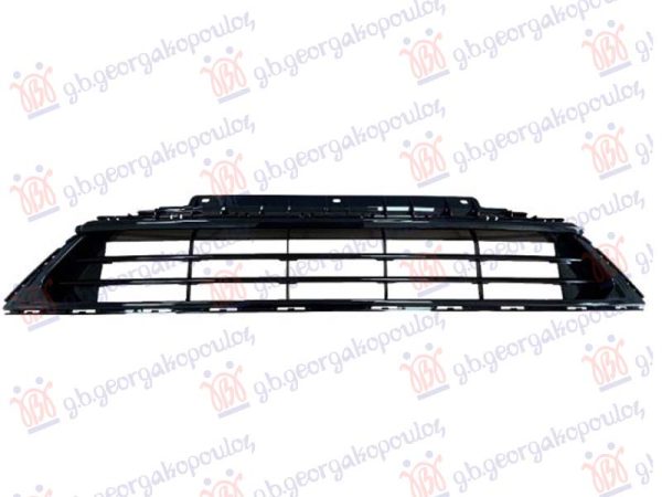 FRONT BUMPER GRILLE PAINTED BLACK (ST-LINE)