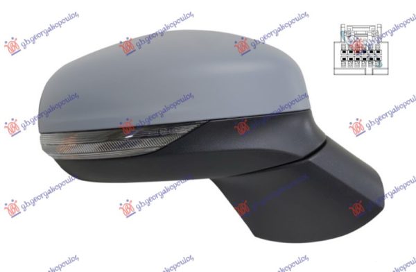 RETROVIZOR ELEK. PM (MIGAVAC) (6 PIN) DESNO