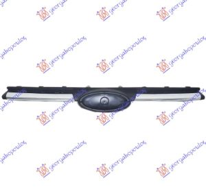GRILLE BLACK W/CHROME MOULDING