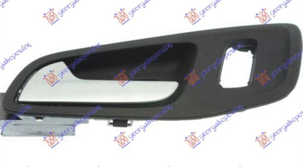 DOOR HANDLE INNER FRONT CHROME /BLACK