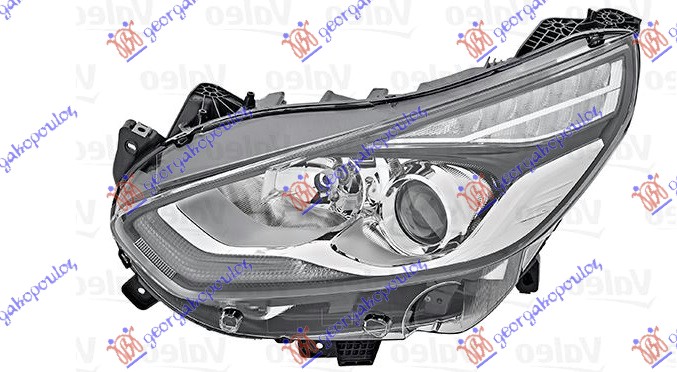 HEAD LAMP ELECTRICAL W/LED DRL (VALEO)