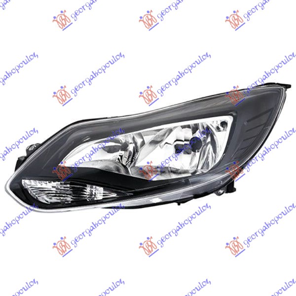 HEAD LAMP ELECTRICAL BLACK (VISTEON)