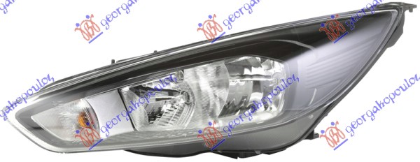 HEAD LAMP ELECTRICAL BLACK (H7/H15) (W/O MOTOR) (HELLA)