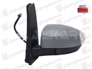 DOOR MIRROR EL.HEAT.FOLD.PR.(W/LAMP : PUD.LAMP) (8PIN)  (ASPHERICAL GLASS)