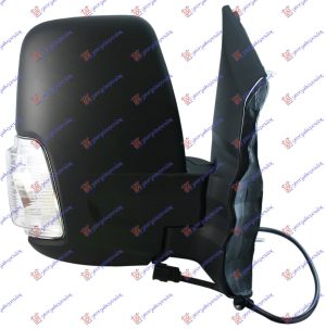 RETROVIZOR ELEKTRICNI SA GREJACEM KRATKI (PROVIDAN MIGAVAC) (A KVALITET) (KONVEKSNO STAKLO) DESNO