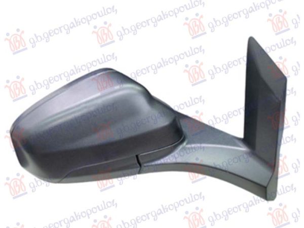 DOOR MIRROR MANUAL BLACK 2017- (ASPHERICAL GLASS)