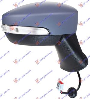 RETROVIZOR ELEKTRICNI PM (MIGAVAC) (ASFERICNO STAKLO) DESNO