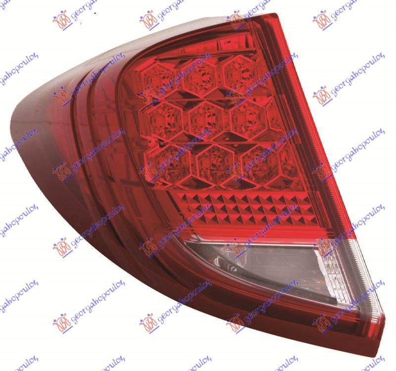 STOP LAMPA SPOLJASNJA (LED) -2014 (DEPO) LEVO