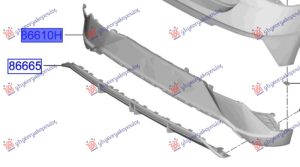 REAR BUMPER LOWER (O)
