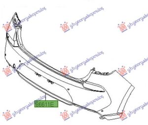 REAR BUMPER UPPER (S/W) (O)