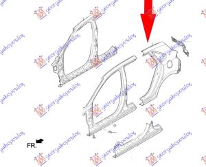 REAR FENDER (O)