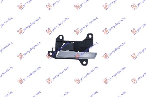 DOOR HANDLE FRONT/REAR INNER SILVER/BLACK
