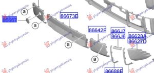 TOW HOOK COVER REAR (O)