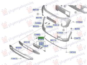 AIRDUCT FRONT LOWER (O)