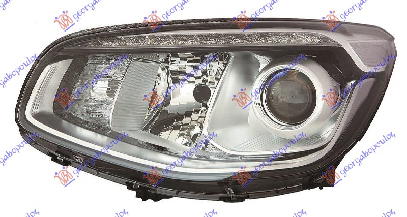 FAR ELEKTRICNI SA LED DNEVNIM SVETLOM (DEPO) LEVO