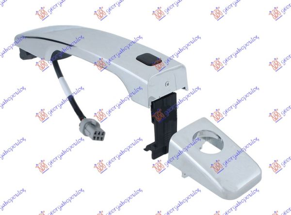 DOOR HANDLE FRONT OUTER CHROME (W/KEYLESS ENTRY)