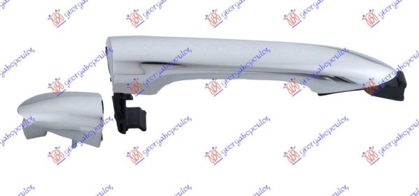 DOOR HANDLE FRONT OUTER CHROME