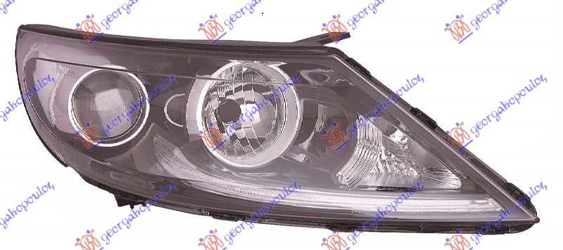 FAR ELEKTRICNI SA LED DNEVNIM SVETLOM (DEPO) DESNO