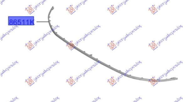 FRONT BUMPER SPOILER (O)
