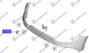 TOW HOOK COVER FRONT (O)