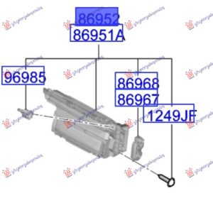 AIRDUCT FRONT (FOR RADIATOR) (ACTIVE) (GT) (O)