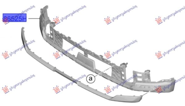 FRONT BUMPER LOWER (GT-LINE) (O)