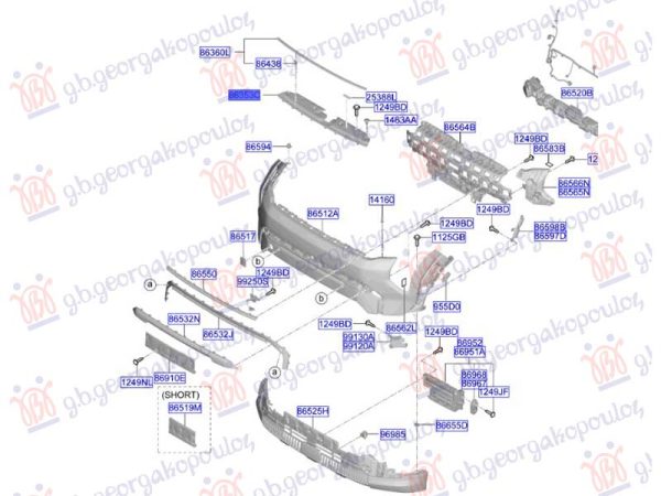 FRONT PANEL UPPER PLASTIC COVER (O)