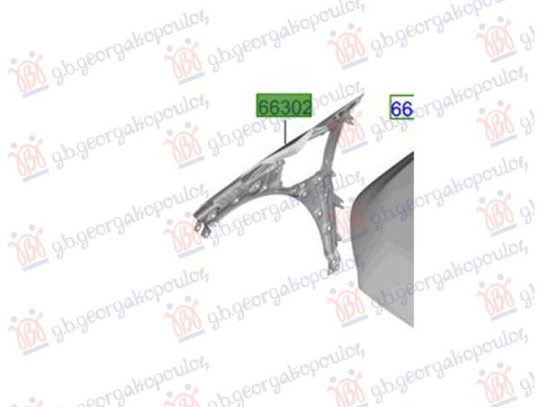 FRONT FENDER (O)