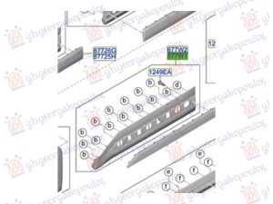 FRONT DOOR MOULDING (O)