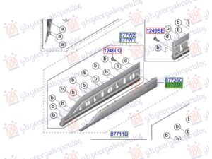 FRONT DOOR MOULDING (O)
