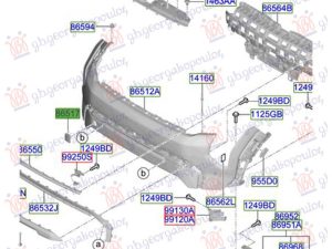 TOW HOOK COVER FRONT (O)