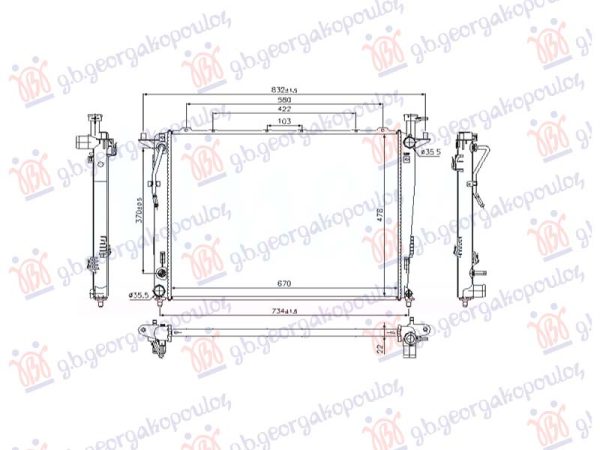 HLADNJAK MOTORA 2.4 BENZIN (MAN/AUTO) (670x480)