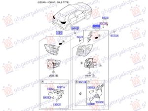 TAIL LAMP OUTER LED (O)