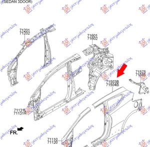 REAR FENDER (O)