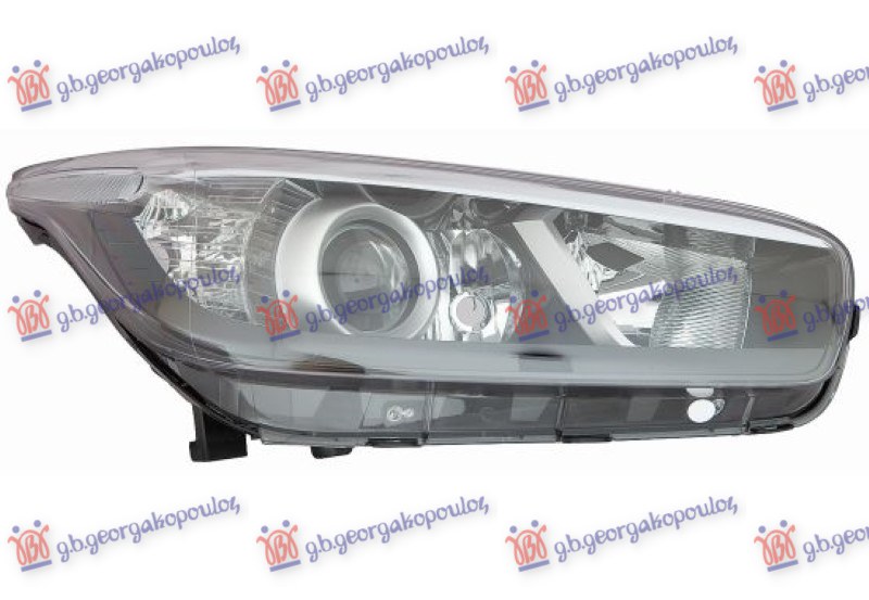 FAR ELEKTRICNI (H7/H7/H7) (SA AUTOMATSKIM BOCNIM SVETLOM) (SA MOTOROM) (DEPO) DESNO