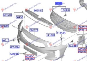 GRILLE (GT-LINE) (O)