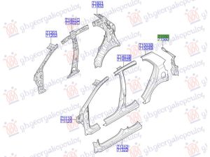 TAIL LAMP PANEL (O)