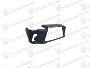 FRONT BUMPER PRIMED (W/2 PDC & WASHER HOLES)