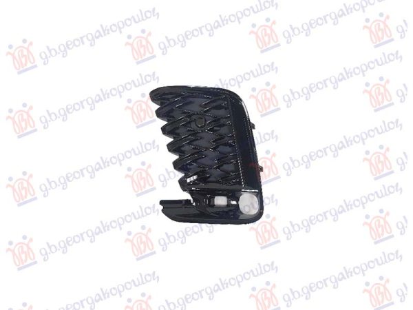 FRONT BUMPER GRILLE (W/ PDC & FOG LAMP HOLES) (F-SPORT)