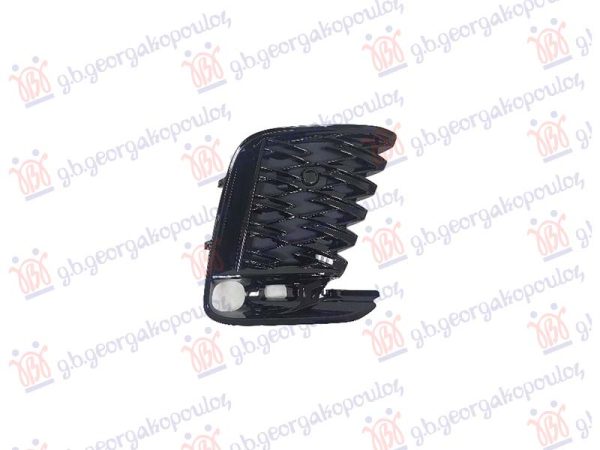 FRONT BUMPER GRILLE (W/ PDC & FOG LAMP HOLES) (F-SPORT)