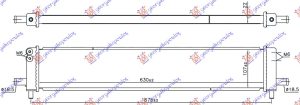 ADDITIONAL RADIATOR 2.5 HYBRID (NX300H) (600x75x22) (KOYO)