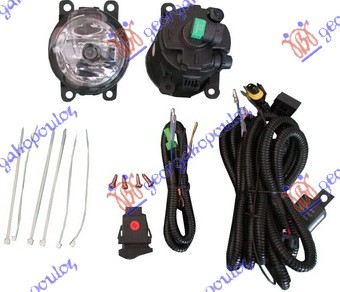 FOG LAMP SET (W/WIRE & SWITCH)