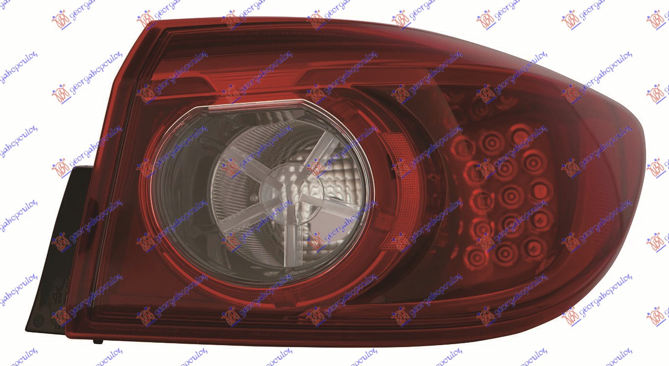STOP LAMPA SPOLJASNJA 4 VRATA (LED) (DEPO) DESNO