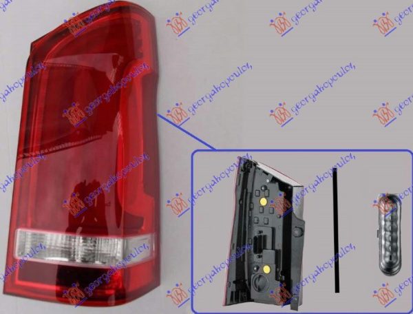 STOP LAMPA (1 GEPEK VRATA) LED (HELLA) DESNO