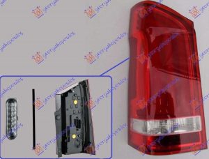 STOP LAMPA (1 GEPEK VRATA) LED (HELLA) LEVO