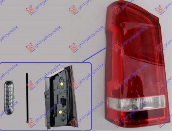 STOP LAMPA (JEDNA VRATA) LED (DEPO) LEVO