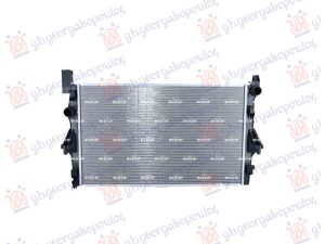 RADIATOR 1.6 (12009-111 CDI) -AC (690x418x16) MIDDLE SPILES (NISSENS)